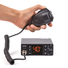 CB radio station JOPIX AT-606PRO ASQ, AM / FM, 4W, 12V-24V, PA, VOX, Noise Blanker