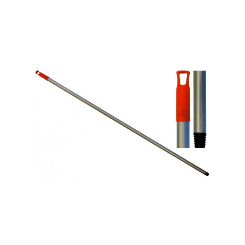 Sauber Brush handle 120cm Grey/Orange