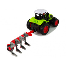 LEAN Toys Remote Controlled Tractor 1:16 Pilot Rubber Wheels