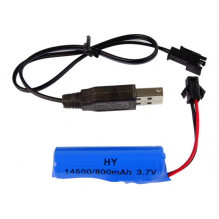 LEAN Toys Remote Controlled Tractor 1:16 Pilot Rubber Wheels