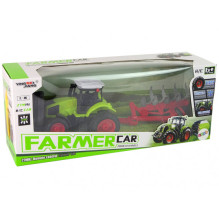 LEAN Toys Remote Controlled Tractor 1:16 Pilot Rubber Wheels