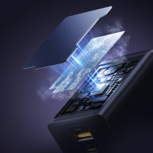 Baseus EnerFill FE11 100W Wall Charger 2 x USB-C + USB-A - Black