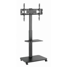 TV SET ACC FLOOR STAND 37-75&quot; / BLACK TVS-75S-02 GEMBIRD