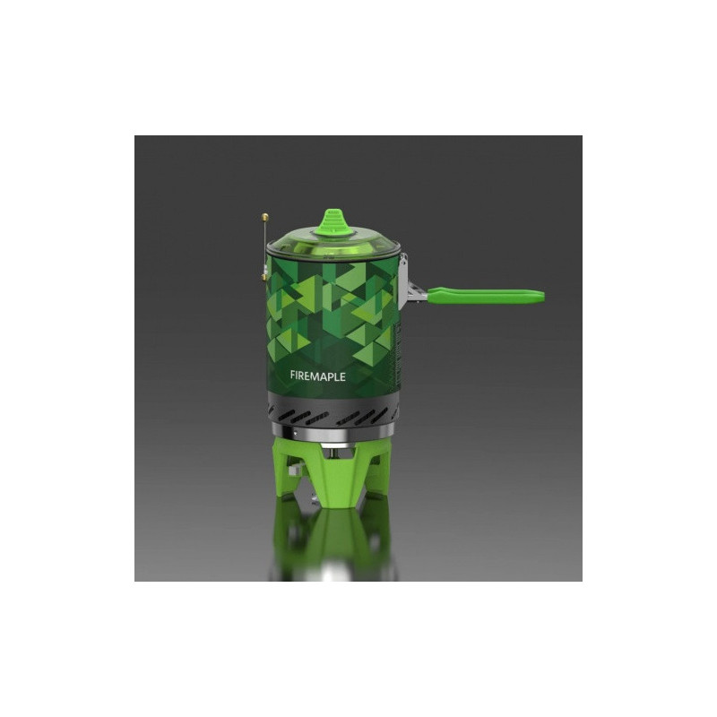 Āra gāzes plīts komplekts X2 ar 1L katliņu, pjezo aizdedzi un ātru vārīšanās laiku , FMS-X2