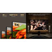 Optinis kabelis HDMI - HDMI, AOC, 8K, 60Hz, 30m, 48Gbps, 2.1 ver