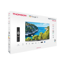 TV Set, THOMSON, 75&quot;, 4K / Smart, 3840x2160, Wireless LAN, Bluetooth, Google TV, Black, 75UG5C14