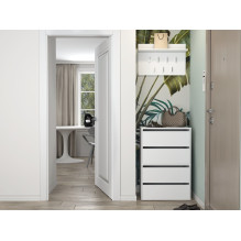 Topeshop MODO X2 BIEL shoe organizer Closed White