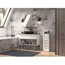 Topeshop NEL V DDS BIEL POŁ bathroom storage cabinet White Topeshop NEL V DDS BIEL POŁ bathroom storage cabinet White