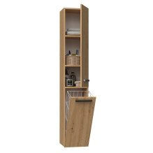Topeshop NEL IV ARTISAN bathroom storage cabinet Oak