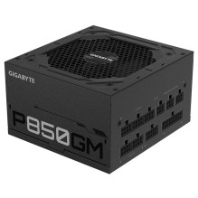 Power Supply, GIGABYTE, 850 Watts, Efficiency 80 PLUS GOLD, PFC Active, MTBF 100000 hours, GP-P850GM