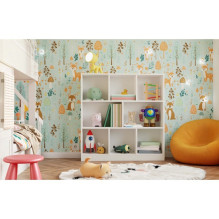 FIESTA 8P WHITE BOOKCASE