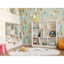 FIESTA 8P WHITE BOOKCASE