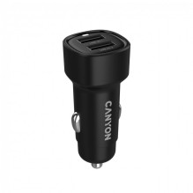 Canyon CANYON car charger OnDrive 24 24W 2xUSB-A Black