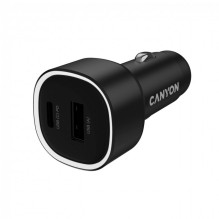 Canyon CANYON car charger OnDrive 48 PD 48W USB-A+USB-C Black