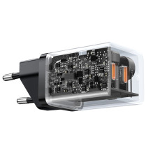 Ładowarka sieciowa Baseus GaN5 Pro 40W 2xUSB-C - czarna