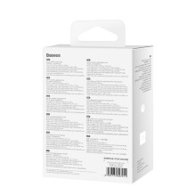 Ładowarka sieciowa Baseus GaN5 Pro 40W 2xUSB-C - biała