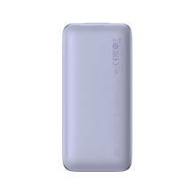 „Baseus Bipow Pro Power Bank“ 10 000 mAh 20 W violetinė su A tipo USB – C tipo USB 3A 0,3 m kabeliu (PPBD040205)