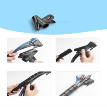 Ugreen Ugreen LP121 30820 dangtelis, laidų organizatorius, 5 m - juodas