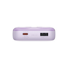 Baseus Comet Series powerbank with display 20000mAh 22.5W - purple + USB-A / USB-C cable