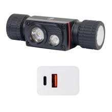 PNI Adventure F80 Dual LED headlamp, 1000 lm, 6W, 2200 mAh, IP68, package includes the PNI CHG300 power supply PNI Adventure F80 Dual LED headlamp, 1000 lm, 6W, 2200 mAh, IP68, package includes the PNI CHG300 power supply