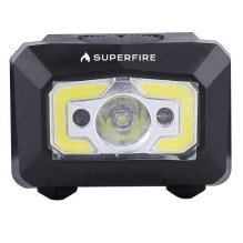 „Superfire X30“ priekinis žibintas, 340 lm, USB, 5 režimai, 130 m