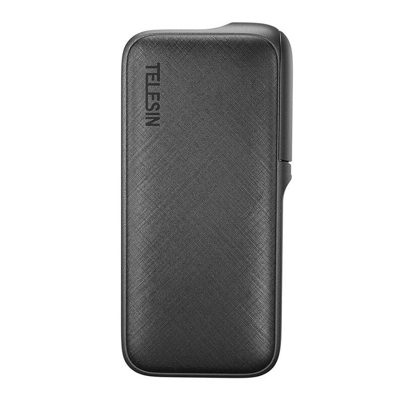 TELESIN charger with powerbank for GoPro Hero 12 / 11 / 10 / 9 / 8 / 7 / 6 / 5