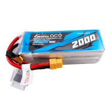 „Gens Ace“ 2000mAh 22,8 V 60C 6S1P aukštos įtampos lipo akumuliatorių blokas su XT60 kištuku