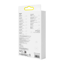 Greito įkrovimo laidas Baseus USB-A į Lightning Explorer Series 1m 2.4A (violetinis)