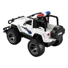 Nuotoliniu būdu valdomas automobilis 1:12 Double Eagle (baltas) Jeep (policijos) E550-003