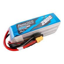 „Gens Ace G-Tech“ 2800mAh 22.2V 60C 6S1P Lipo akumuliatorių blokas su XT60 kištuku