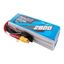 „Gens Ace G-Tech“ 2800mAh 22.2V 60C 6S1P Lipo akumuliatorių blokas su XT60 kištuku