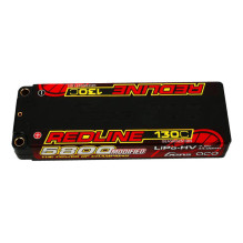 Akumuliatorius Gens Ace Redline Series 5800mAh 7.6V 130C 2S1P HardCase 56 HV Ultra LCG LiPo