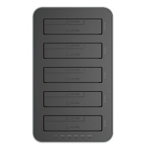 Orico docking station for 2.5" / 3.5" HDD / SSD, 5Gbps, USB-C to USB-C / A with cloning function (black)