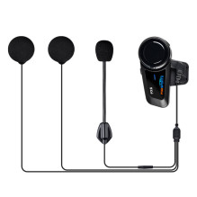 „Fodsports FX6“ motociklo domofono dviejų dalių rinkinys (juodas)