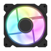 „Darkflash DR08“ 3 viename aušinimo ventiliatorius (juodas)