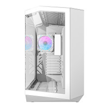 Darkflash DY470 computer case (white) + 4 fans + GPU bracket