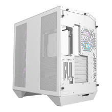 Darkflash DY470 computer case (white) + 4 fans + GPU bracket