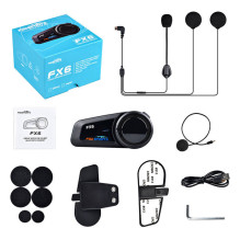 Fodsports FX6 motociklų domofonas (juodas)