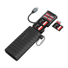 Daugiafunkcis „Telesin“ SD ir TF kortelių skaitytuvas (S6-MCR-01)