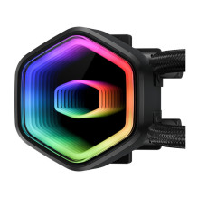 „Cooler Master MasterLiquid 240 Core II ARGB“ vandens aušintuvas (juodas)