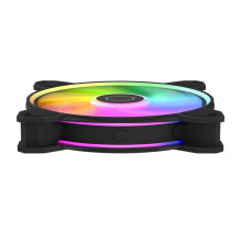 „Cooler Master MasterFan MF140 Halo2“ ventiliatorius (juodas)
