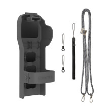 Sunnylife protective case with strap and lanyard for Osmo Pocket 3 (gray)