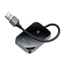 „CarPlay“ belaidis adapteris su USB laidu „McDodo CA-7210“, juodas