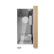 „Darkflash DS900W“ kompiuterio korpusas be ventiliatorių (baltas)