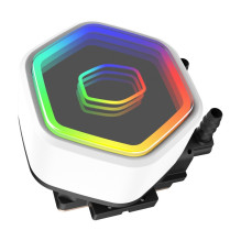 „Cooler Master MasterLiquid 240 Core II ARGB“ vandens aušintuvas (baltas)