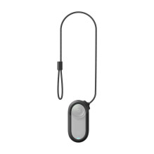 Case with security cable for Insta360 GO 3 / GO 3S CINSBATK magnetic pendant (white)