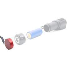 USB laidas PNI Adventure F75 žibintuvėlių įkrovimui su magnetiniu kontaktu, 50 cm ilgio