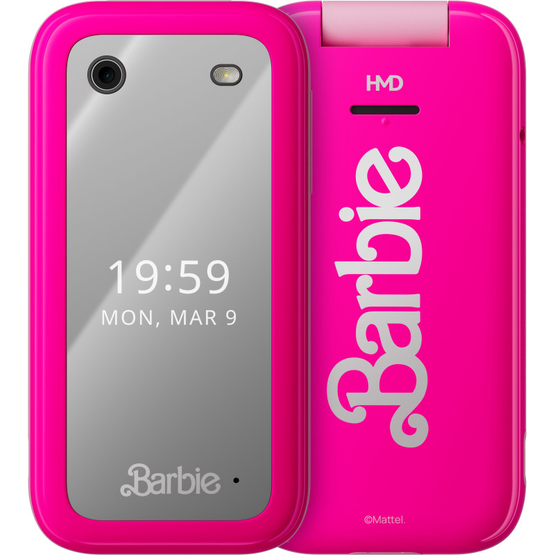 Mobile Phone - HMD Barbie 64GB DS 4G Dual SIM 2.8' Screen Pink