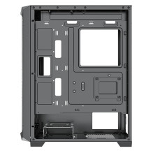 Korpusas, XILENCE, ATX / micro ATX / Mini-ITX, Juodas, Midi Tower, PC, XG161