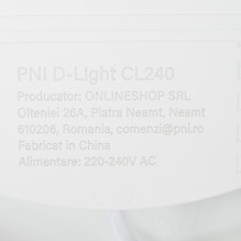 PNI D-Light CL240 24W LED ceiling light, round, 6500K, 230V power supply, 2640 lm, white PNI D-Light CL240 24W LED ceiling light, round, 6500K, 230V power supply, 2640 lm, white